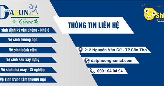 Dafuta Top 10 công ty vệ sinh tại Cần Thơ