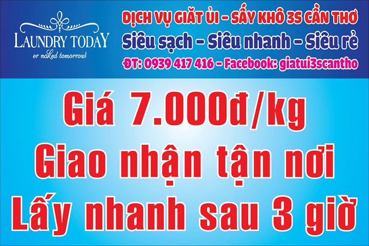 Giặt sấy 3S Cần thơ Top 10 cửa hàng giặt ủi tại Cần Thơ