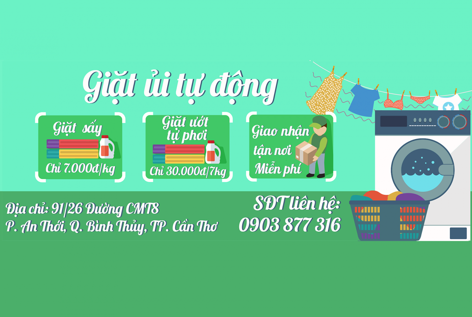 Giặt ủi giá rẻ Cần Thơ Top 10 cửa hàng giặt ủi tại Cần Thơ