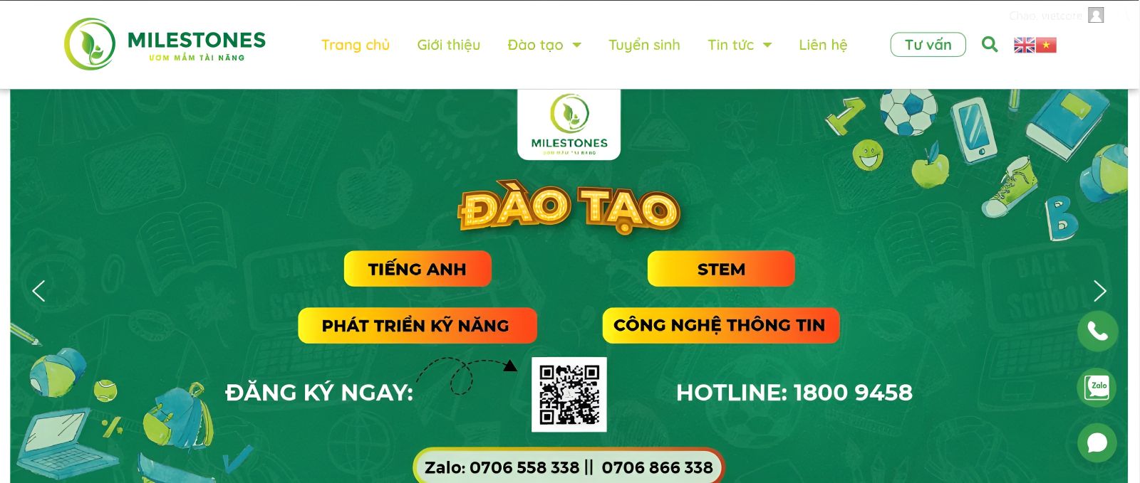 TRUNG TÂM ANH NGỮ MILESTNOES TRUNG TÂM ANH NGỮ MILESTNOES