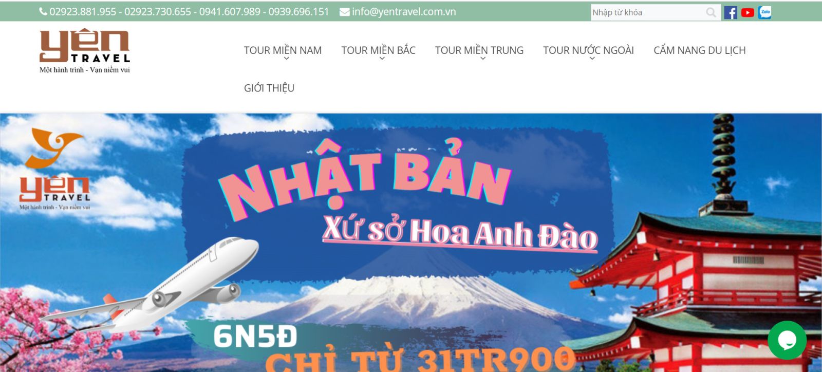 Thương mại Dịch vụ và Du lịch YENTRAVEL Thương mại Dịch vụ và Du lịch YENTRAVEL